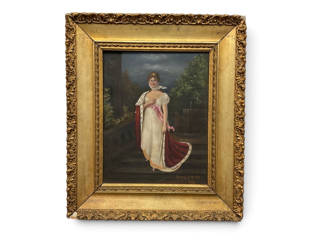 Hannah A. Merkel, Prussian Queen Portrait