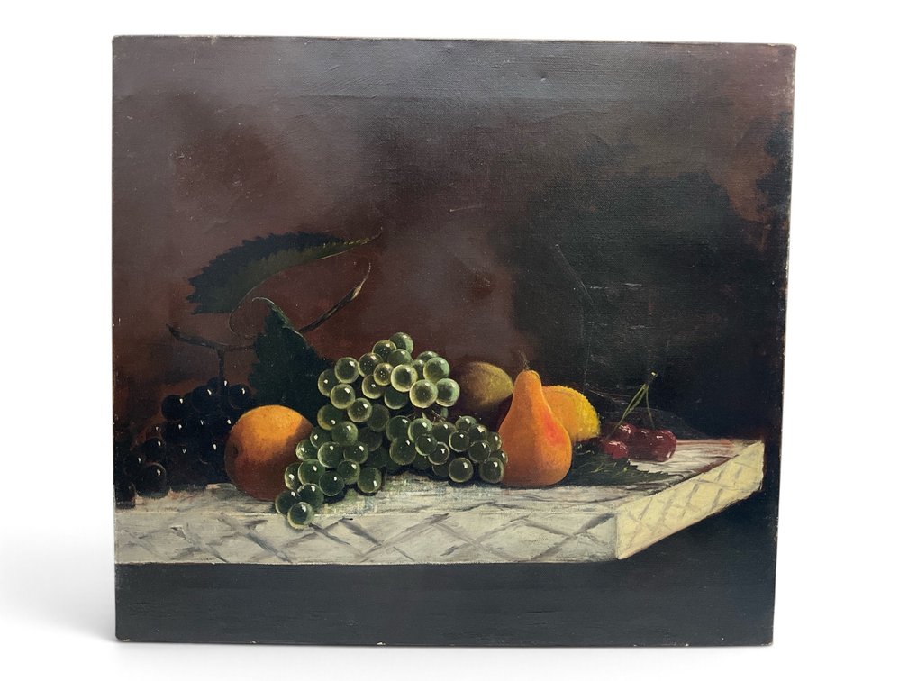 Oil Still Life of Fruit
