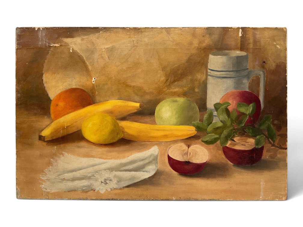 Oil Still Life With Fruit