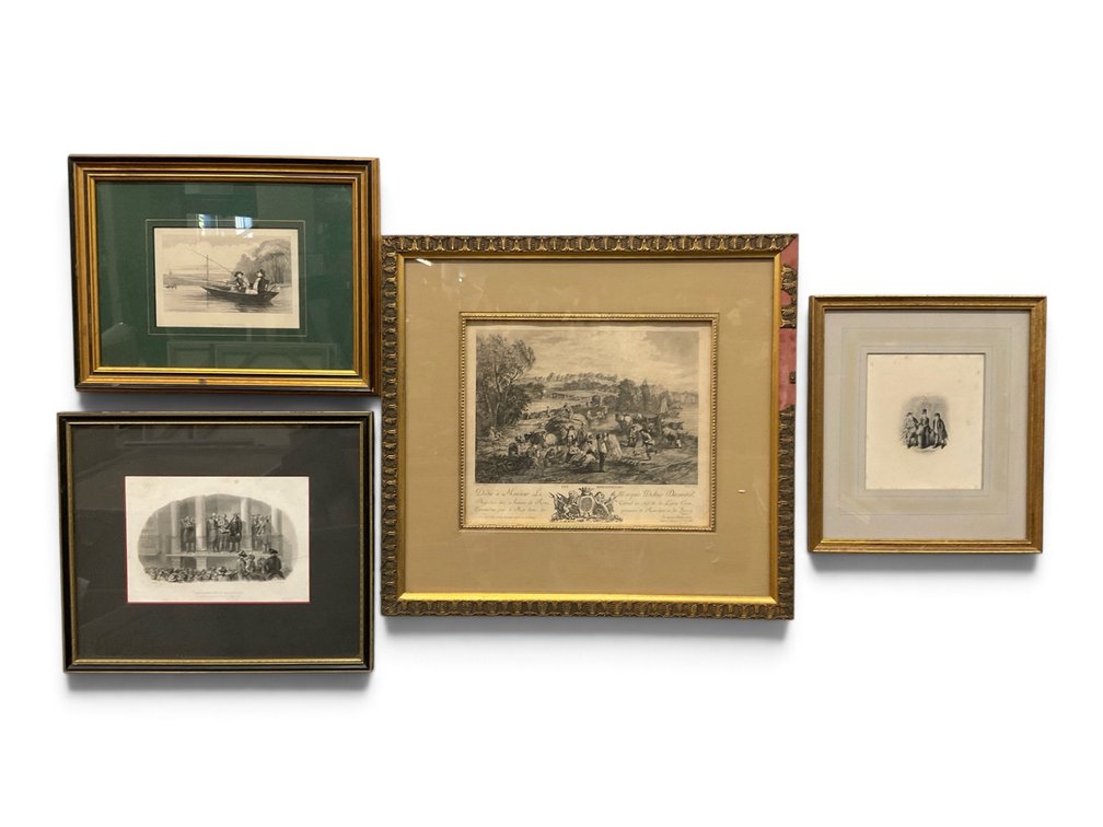 Four Vintage Prints