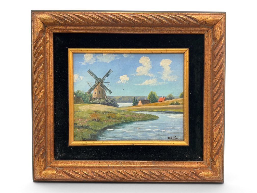 O. Klein Dutch Oil Landscape