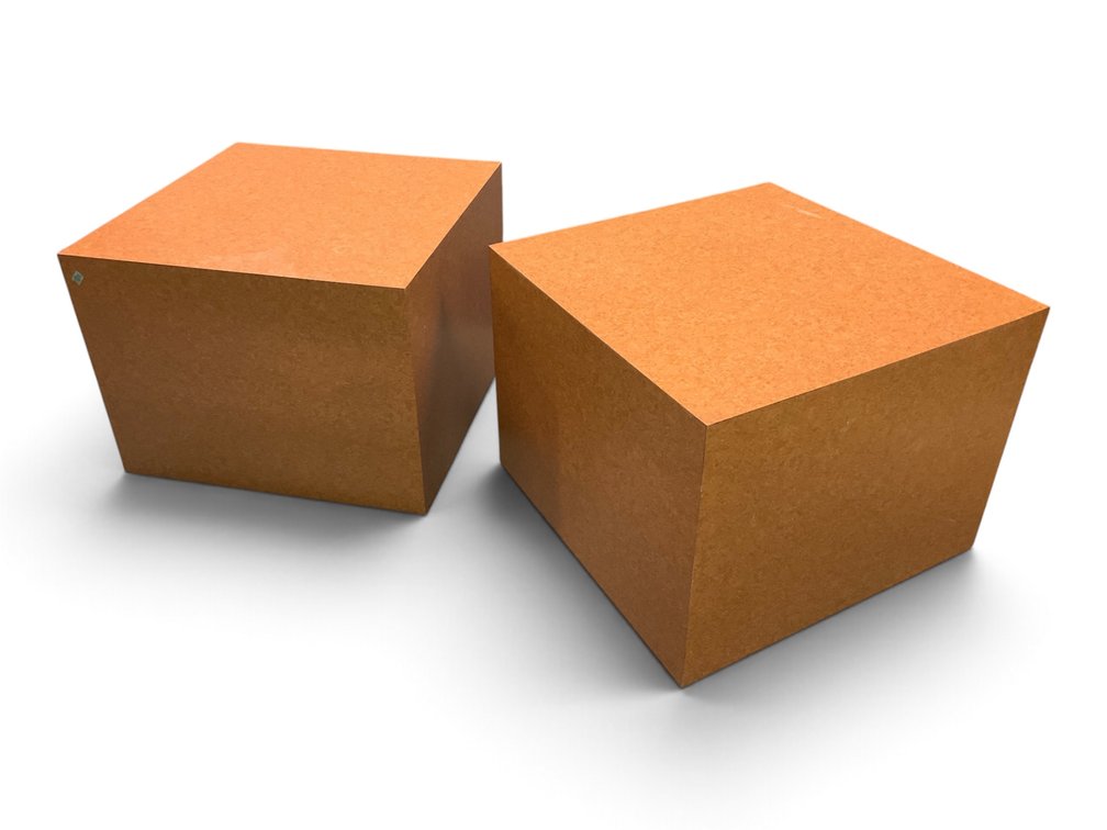 Two Large Composite Pedestals