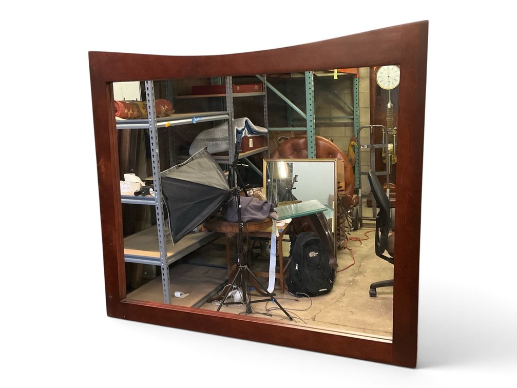 Curved Top Hanging Mirror