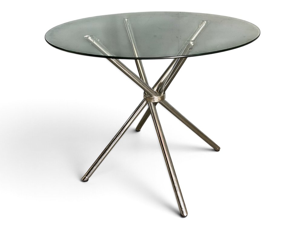 Modern Style Cross Leg Dining Table