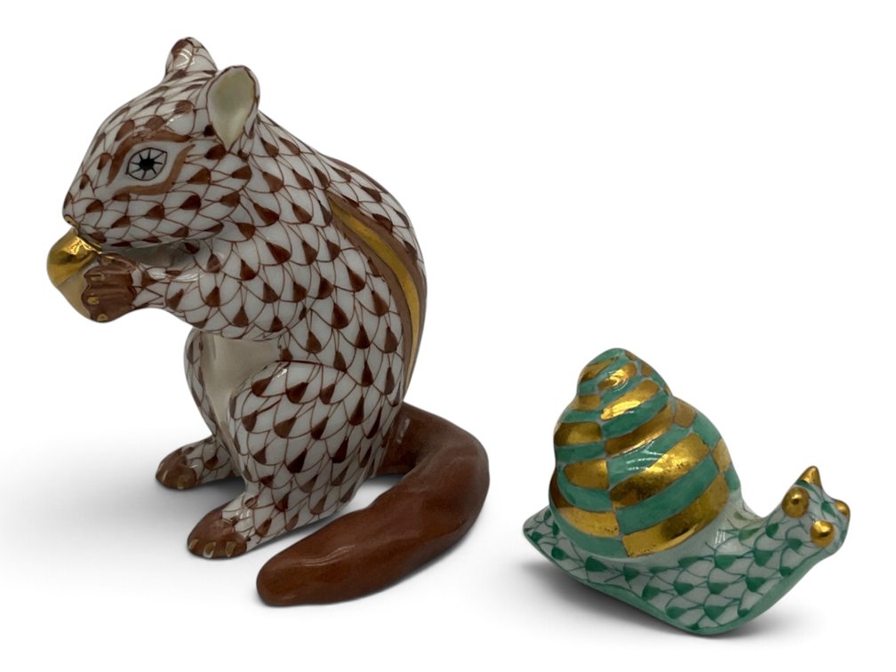 Two Herend Figurines