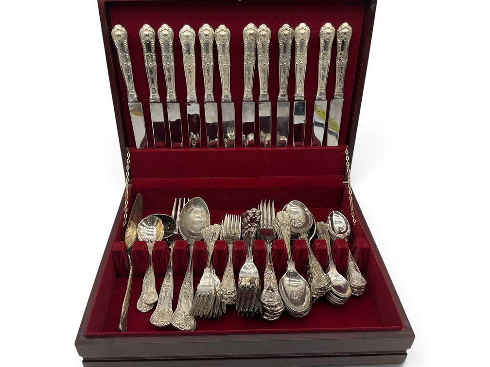 Godinger Silverplate Flatware Service for 12