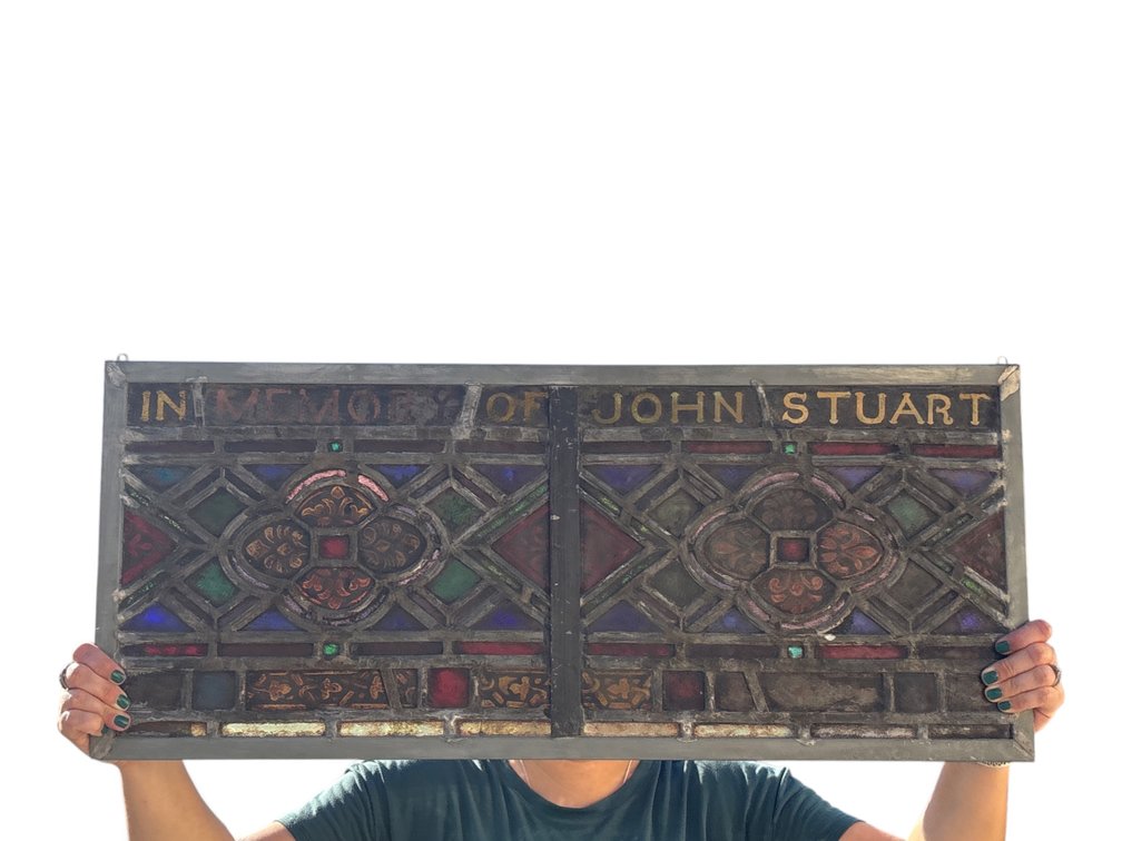 Stained Glass Window, In Memory of John Stuart