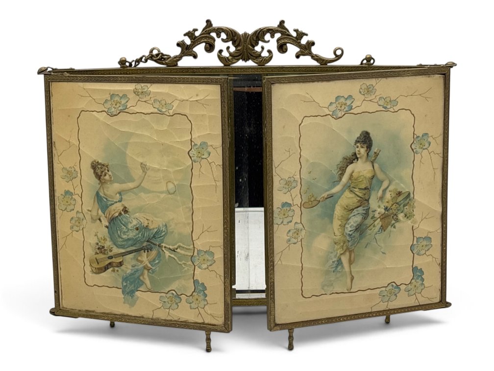 Tri-Fold Tabletop Vanity Mirror