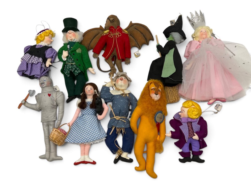 Gladys Boalt Handmade Wizard of Oz Ornaments
