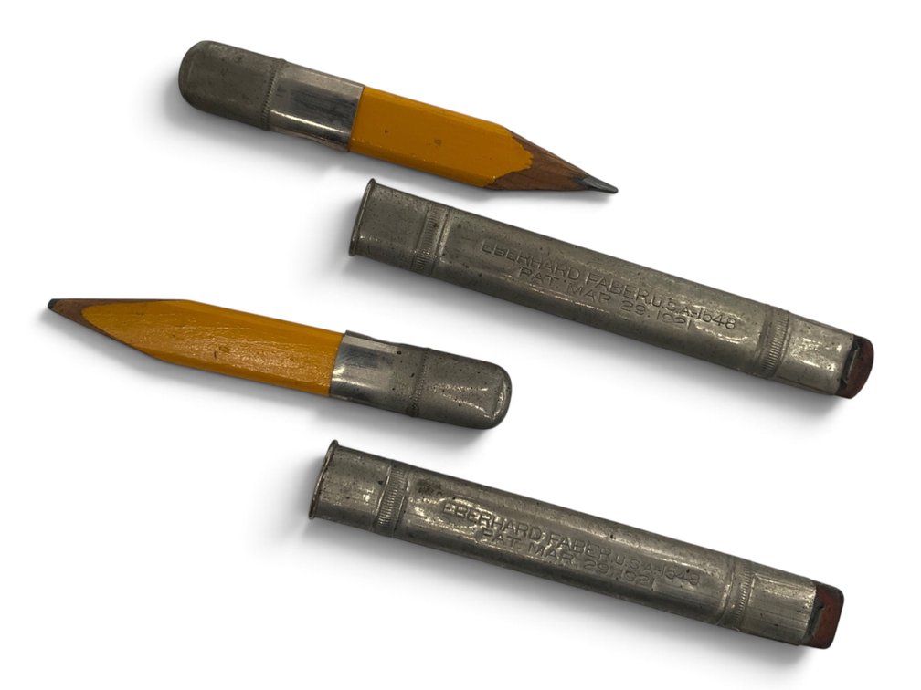 Two 1921 Eberhard Faber Flat Pocket Pencils