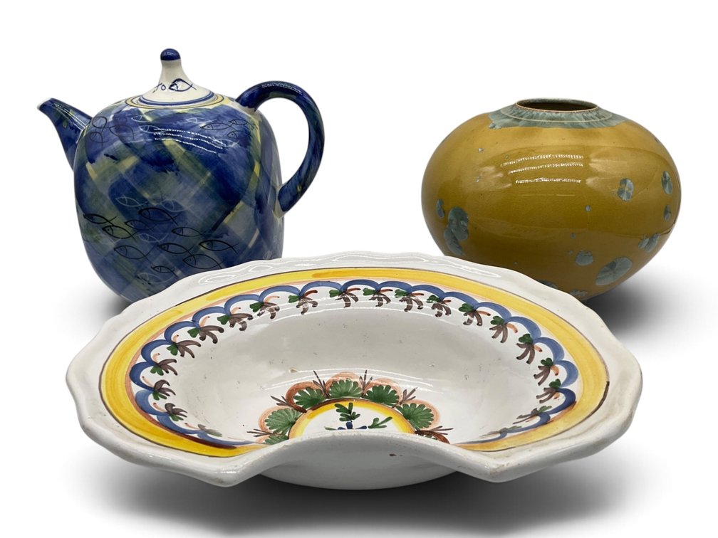 Studio Pottery & French Faiance