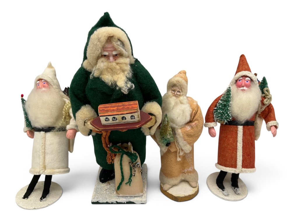 Connie Krizner, Yvonne Carpenter, Etc.Handmade Santas