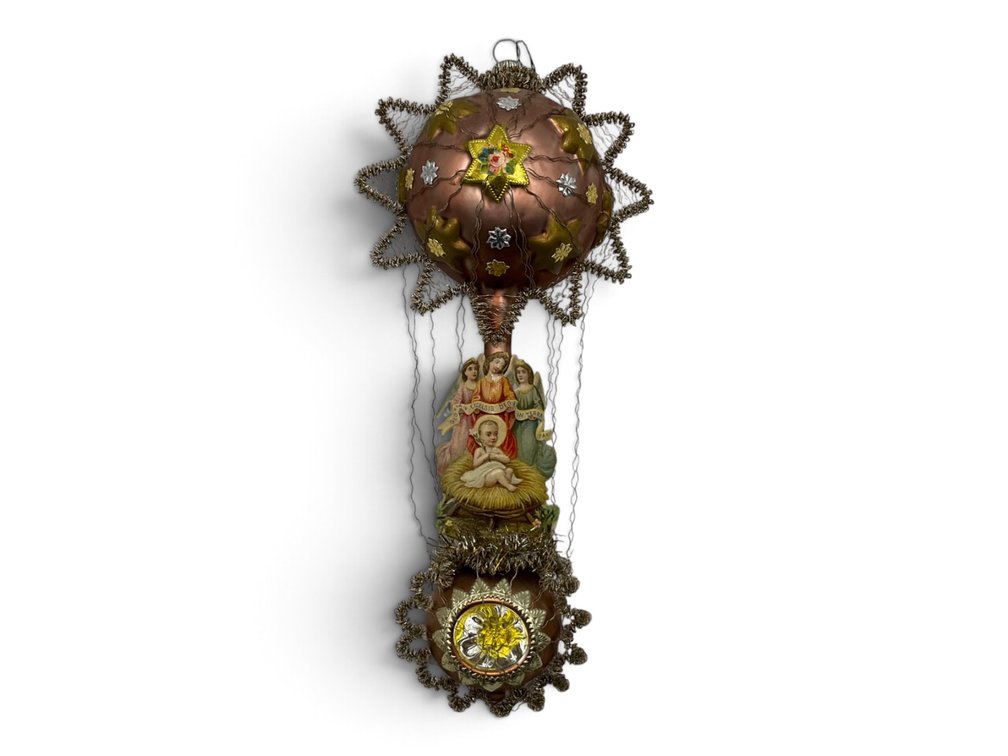 German Wire Wrapped Christmas Ornament