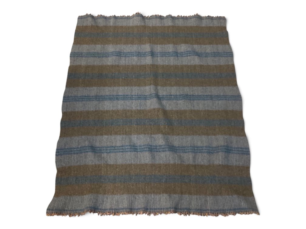 Felted Handwoven Wool Blanket
