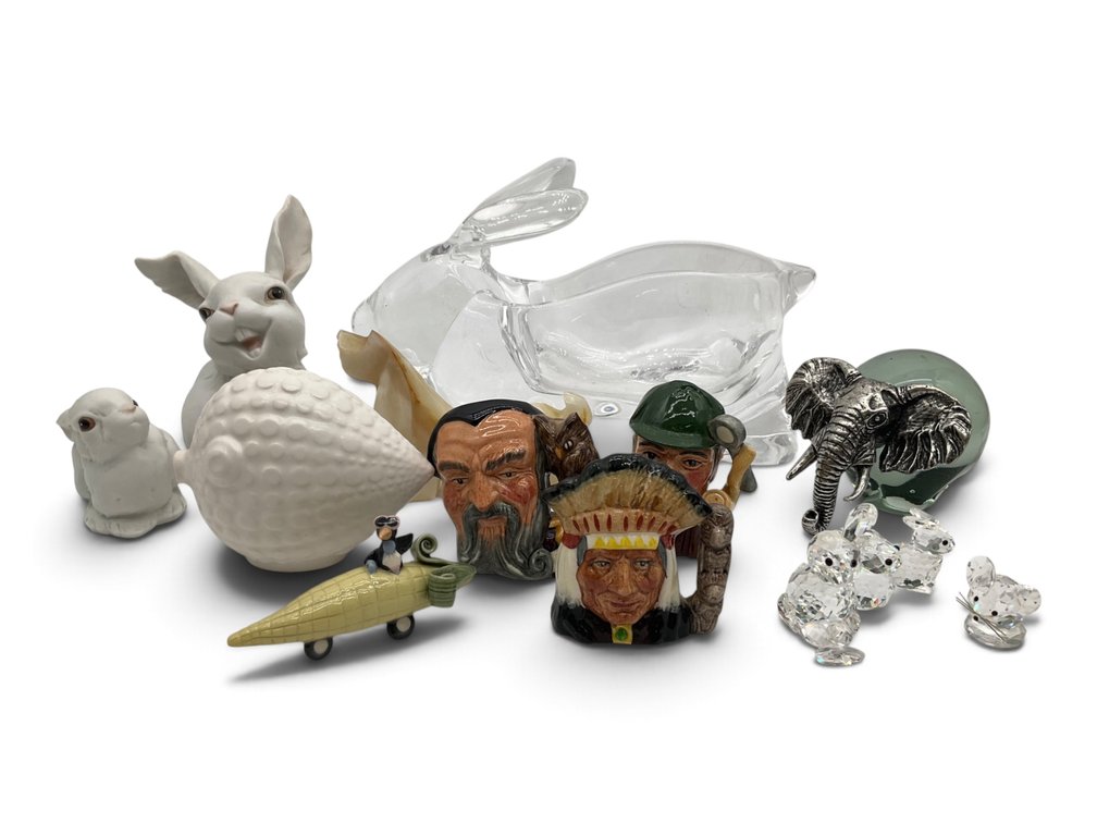 Collectibles- Swarovski, Kaiser, Royal Doulton, Etc.