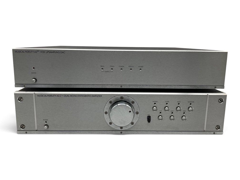 Musical Fidelity A3 192 Upsampling Dac & A3.2 Mono Amplifier