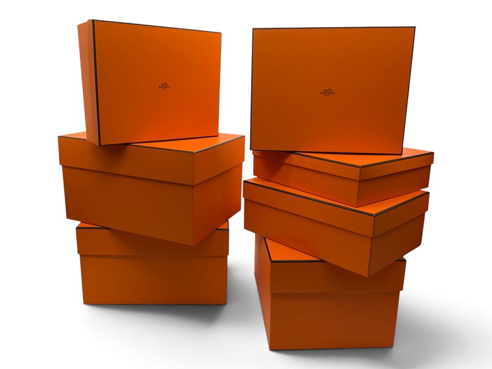 Seven Hermès Gift Boxes