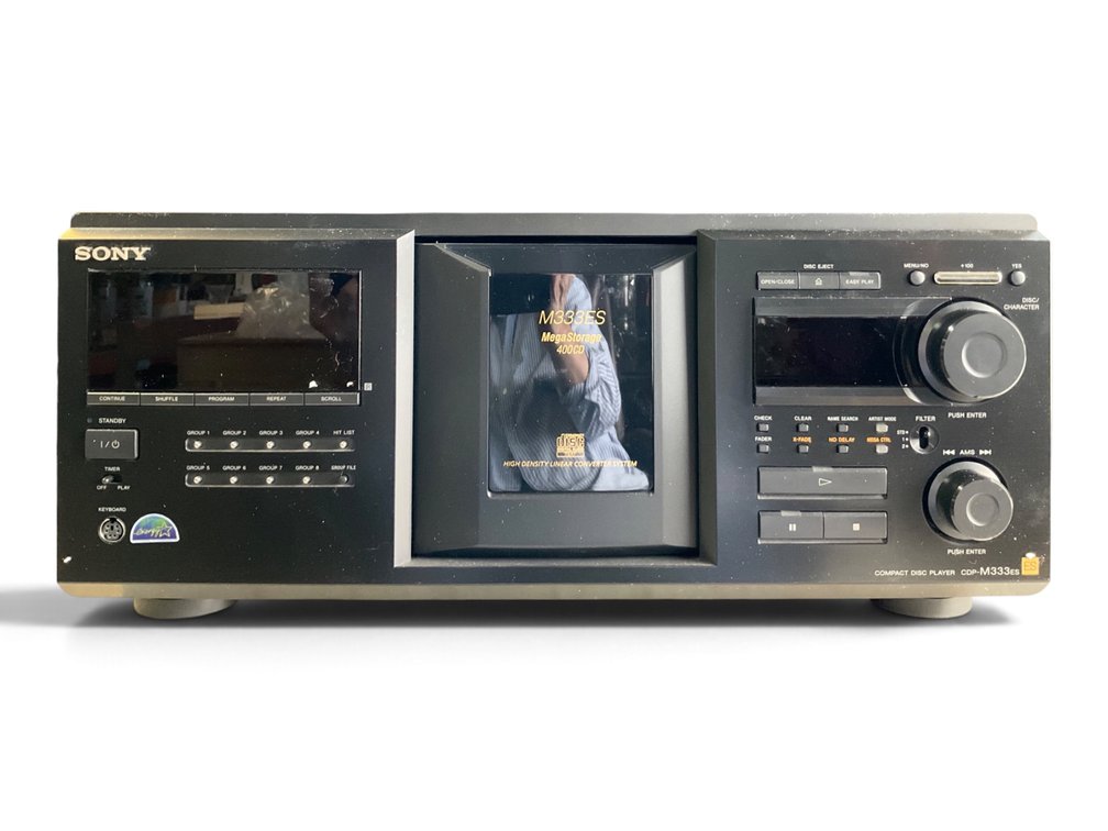 Sony CDP-M33ES Mega Storage 400 Disc CD Changer