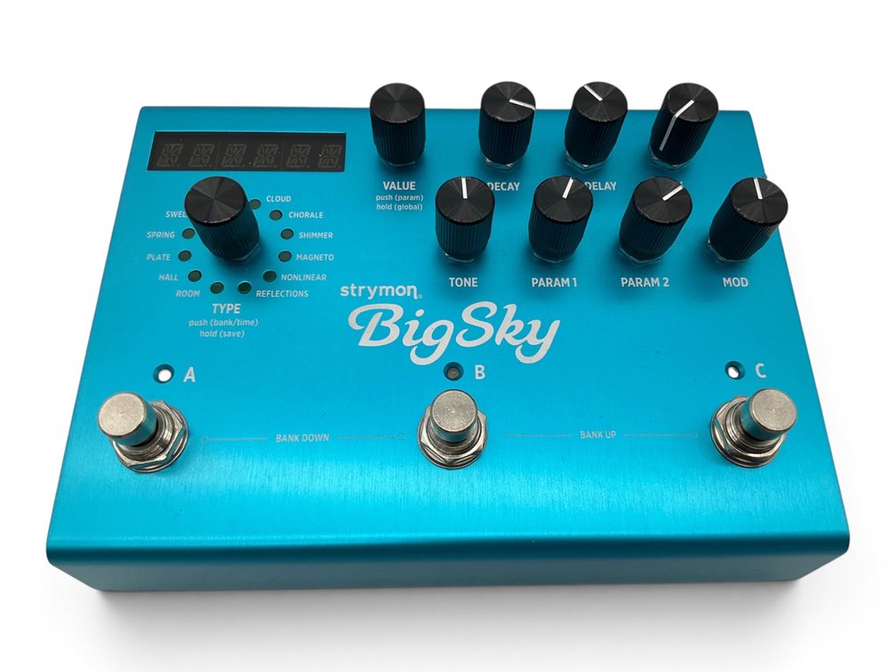 Strymon Big Sky Reverberator Multi-Reverb Guitar Pedal