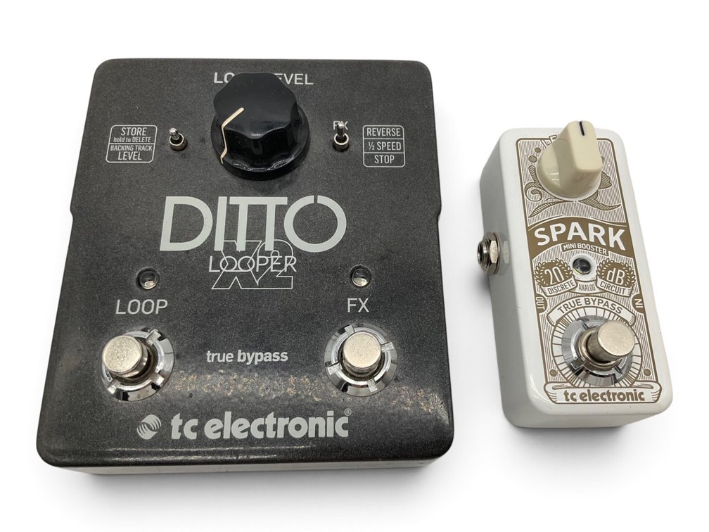 Two TC Electronics Guitar Pedals