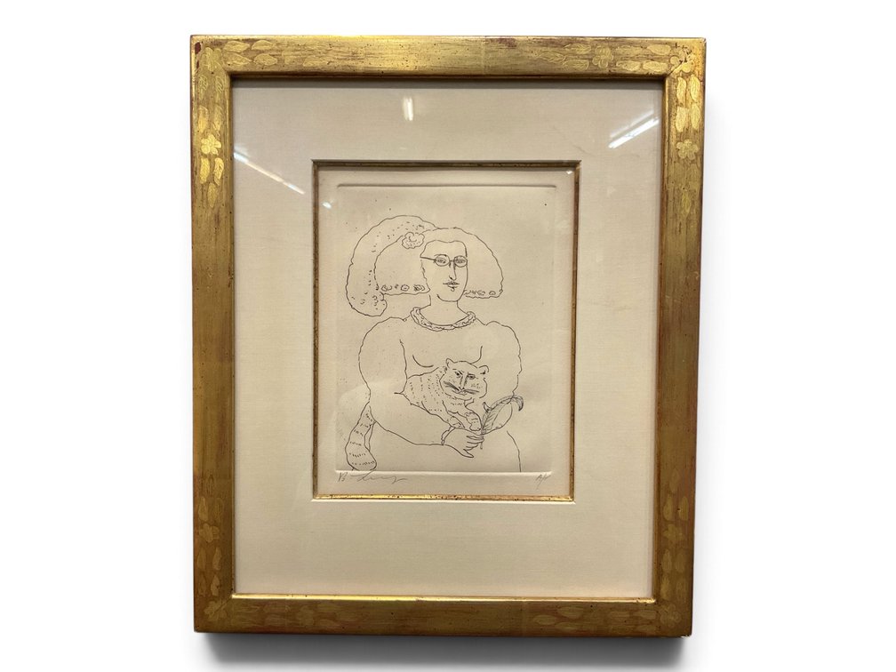 Contemporary Pencil Signed Etching