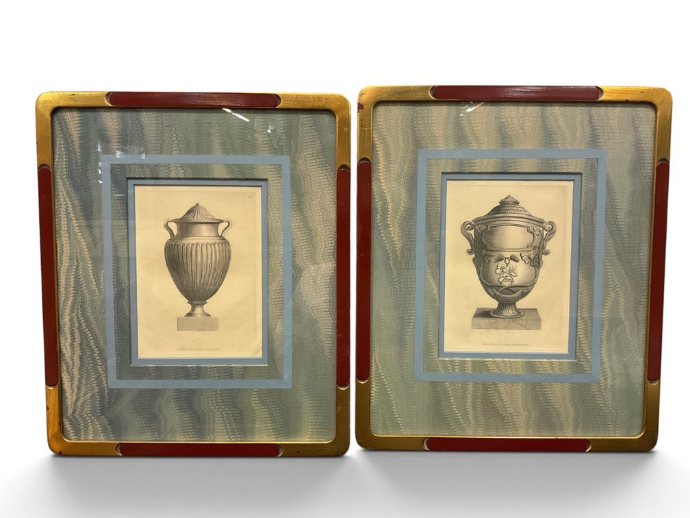 Two Neoclassical Urn Engravings