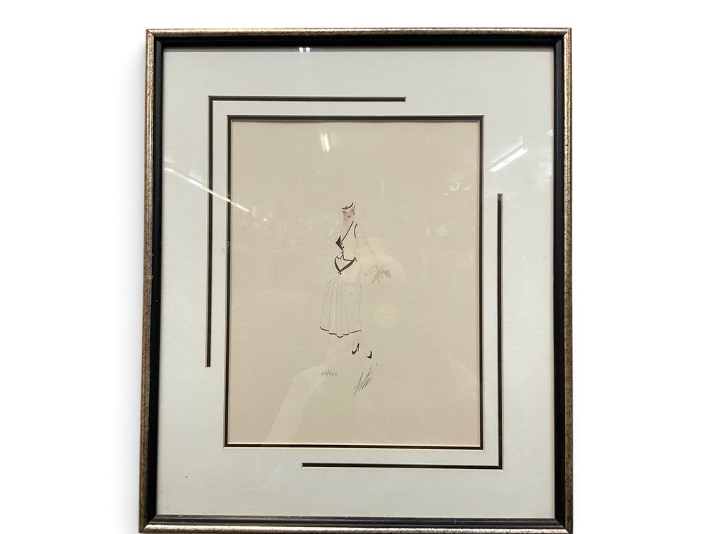 Erté. “Renee” Serigraph