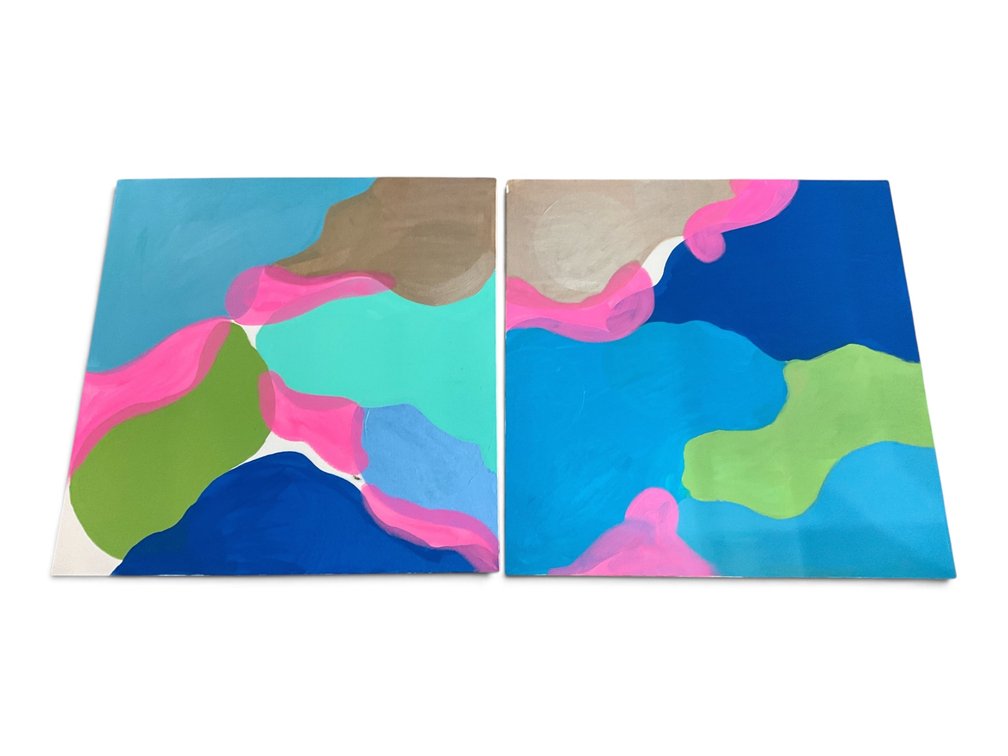 Two Large Format Abstracts