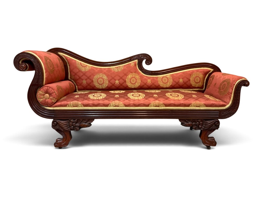 Philadelphia Classical Mahogany Recamier