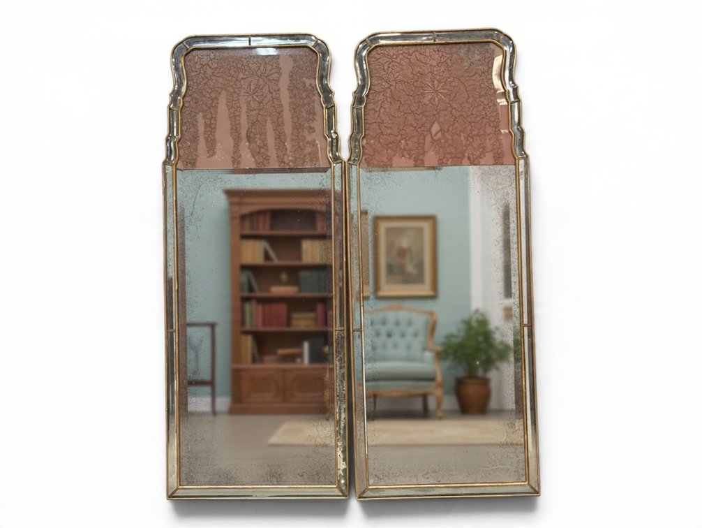 Pair of Regency-style Pier Mirrors