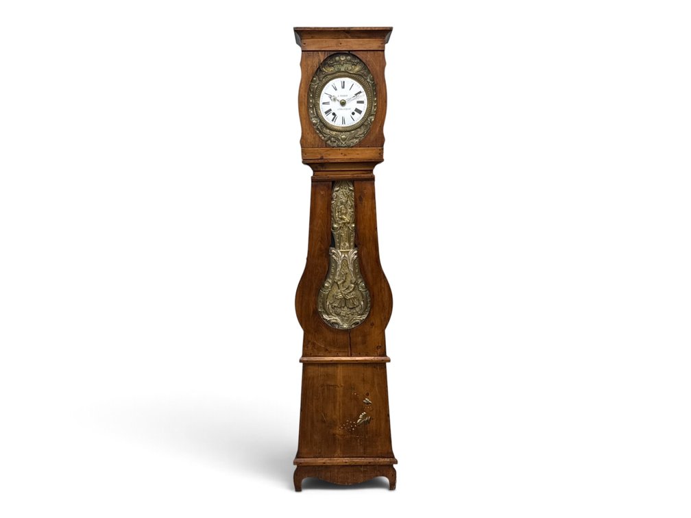 French Morbier Tall Case Clock