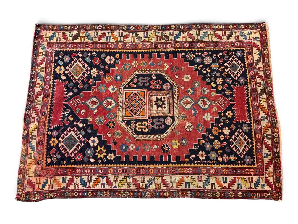 Persian Caucasian Area Carpet, 5ft 3in x 3ft 10in