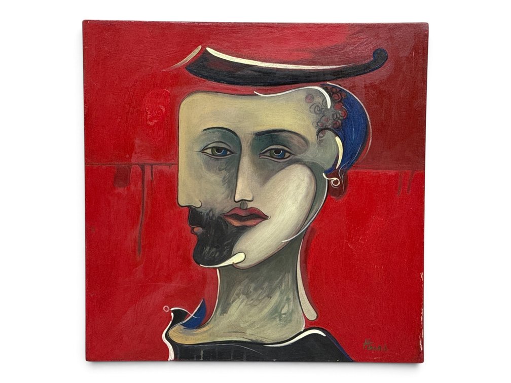 Minas Halaj Oil/Canvas: Portrait #12