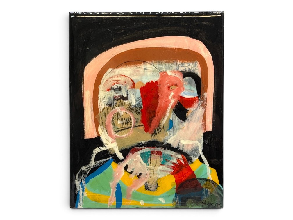 Melissa Monroe Mixed-Media/Panel: Why are You So Hungry?