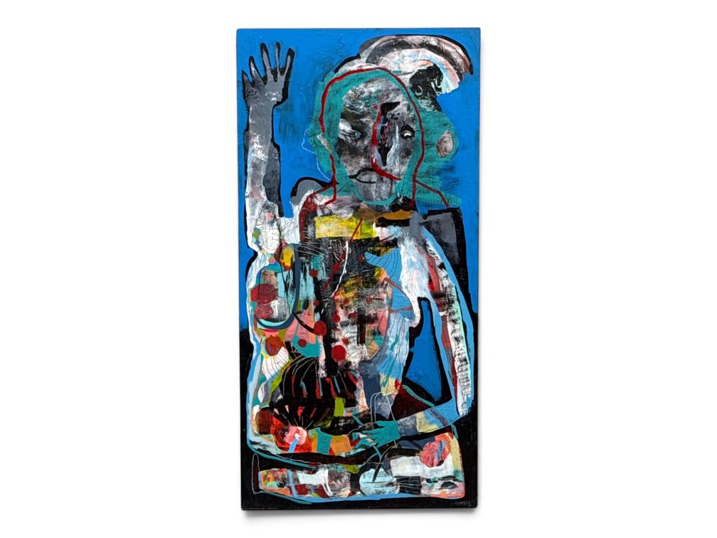 Melissa Monroe Oil/Panel: I Am Still Here
