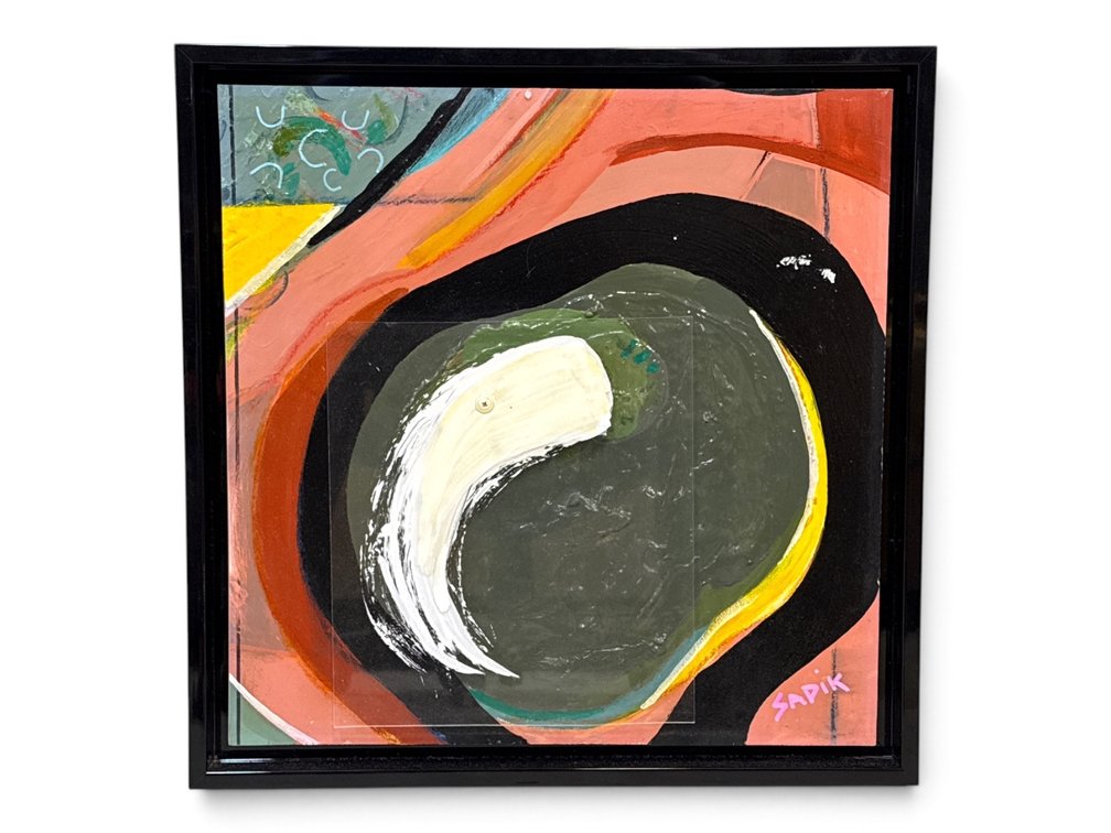 Sadik Mixed-Media/Panel: Abstract