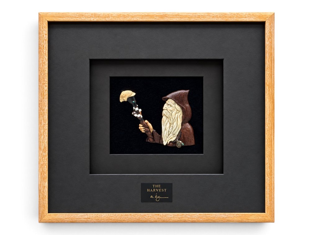 Mixed-Media Relief Art: The Harvest