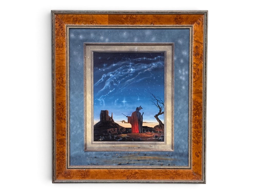 Bearcloud Embellished Giclee: Winds of the Star Nation