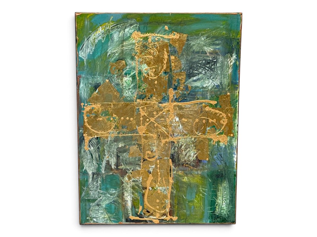 Carole Meyer Mixed Media/Canvas: Abstract