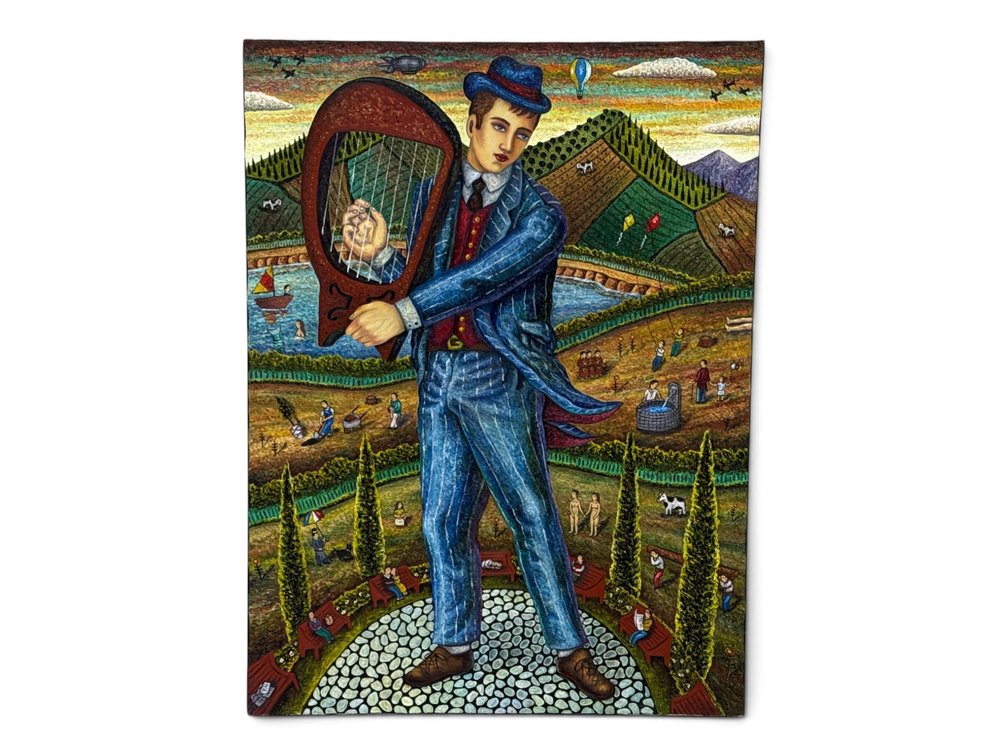 Lanan Smith Oil/Linen: Virtuoso
