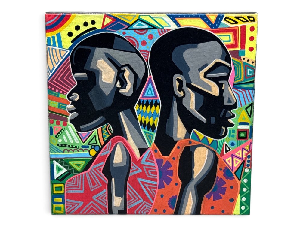 Aaron Allen Painting/Canvas: Walking in Rhythm