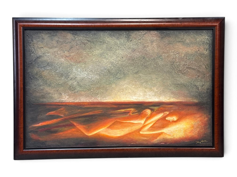 Donald Masterson Oil/Canvas: Underneath