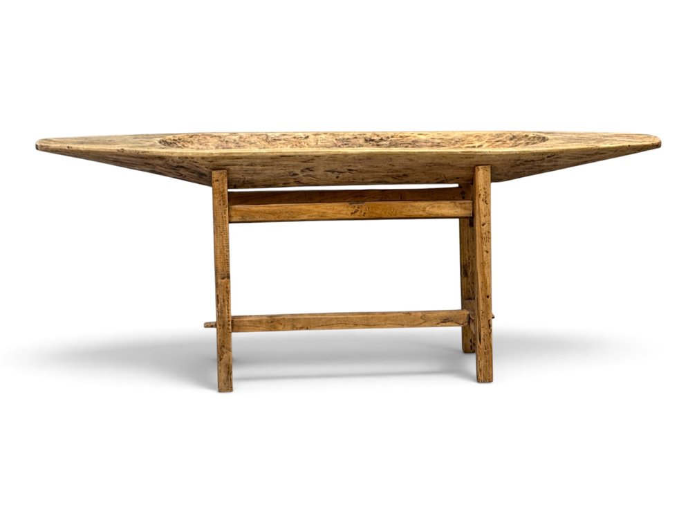 Contemporary Treenware Trough on Frame