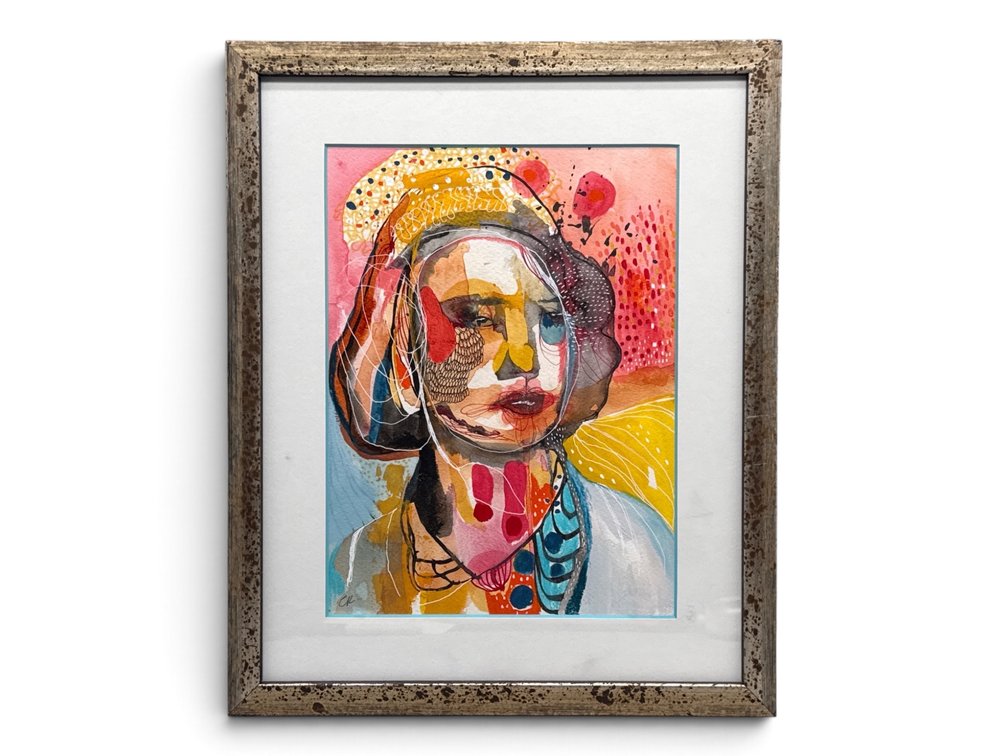Christina Romeo Watercolor/Paper: My Actions
