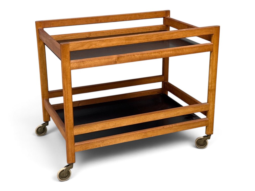 Borge Mogensen for Frederica Mobelfabrik Danish Teak Trolley