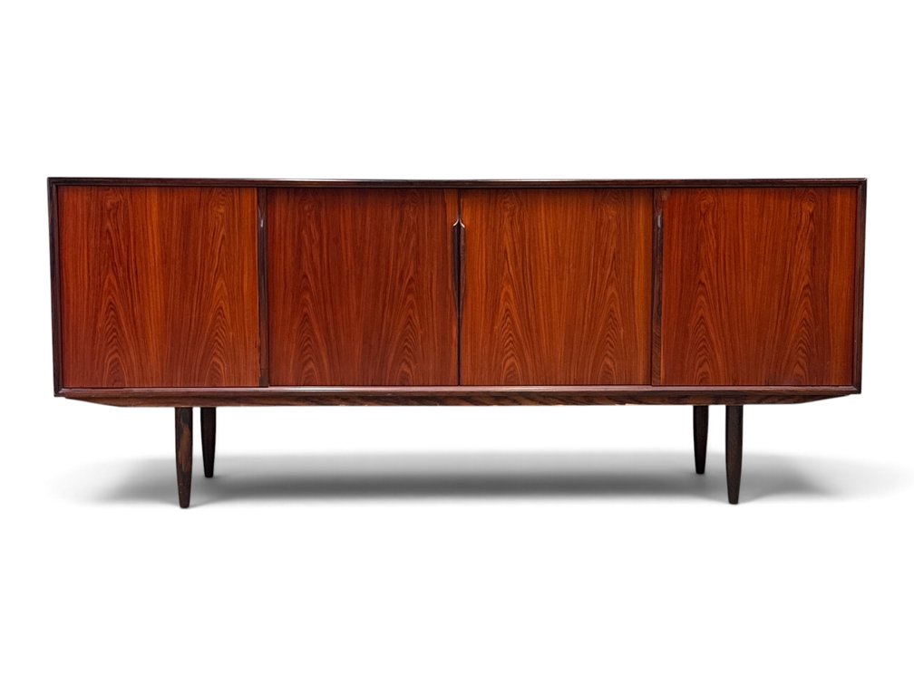 Danish Modern Rosewood Sideboard Cabinet