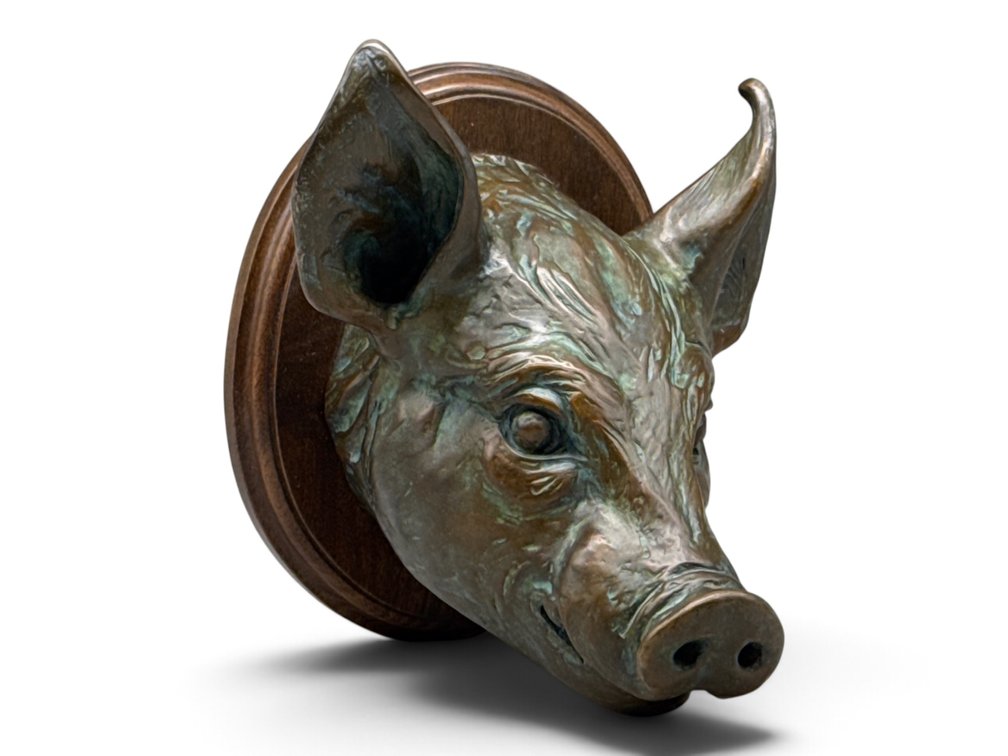 Margery Torrey Bronze: Pig