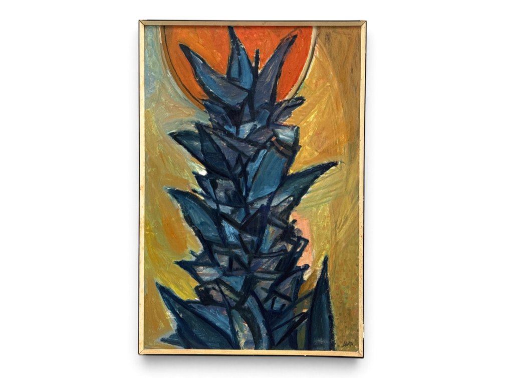 Latiff Mohidin Oil/Panel: Tumbuhan