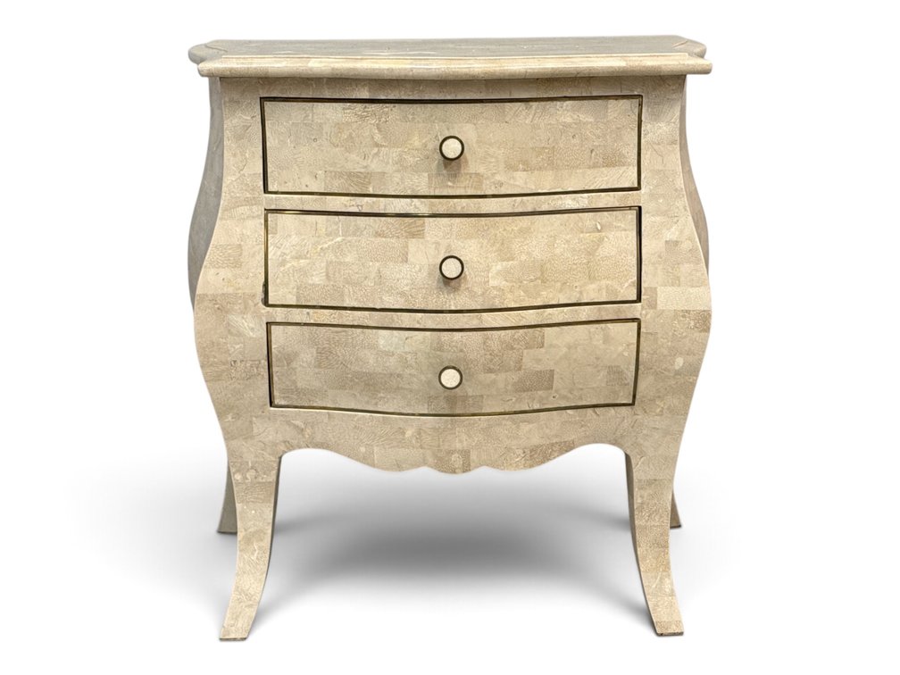 Tessellated Stone Bombe Chest