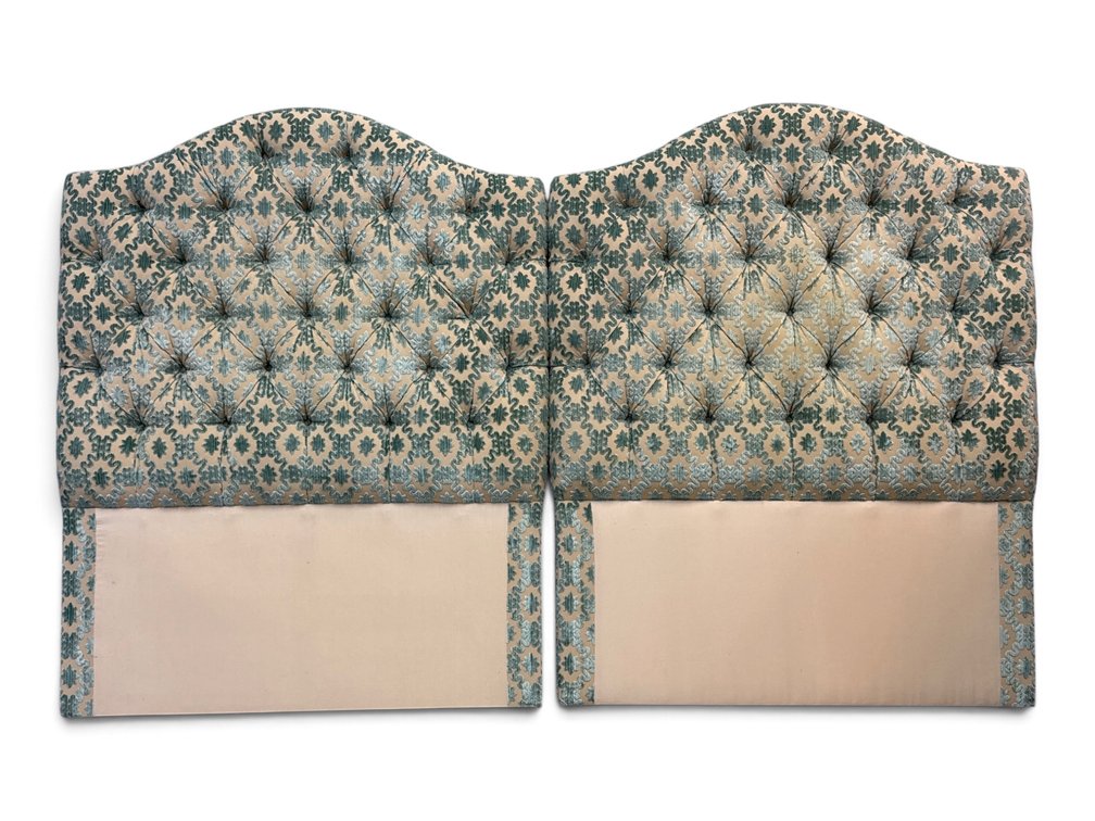 Pair of Decorator Upholstered Headboards